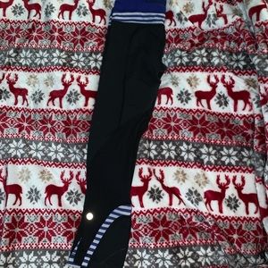 size 2 lulu lemon crop mesh leggings